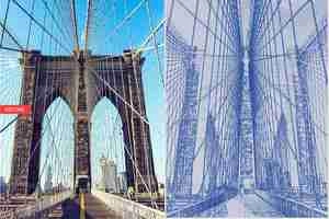 Architect Blueprint Photoshop Action اکشن برای معماری