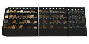 ویترین مغازه آجیل و شکلات فروشی برای اسکچاپ