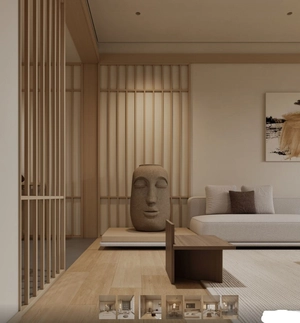 طراحی دکوراسیون مدرن و هوش مصنوعی + آبجکت