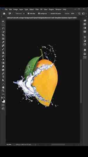 آموزش ادیت میوه در فتوشاپ