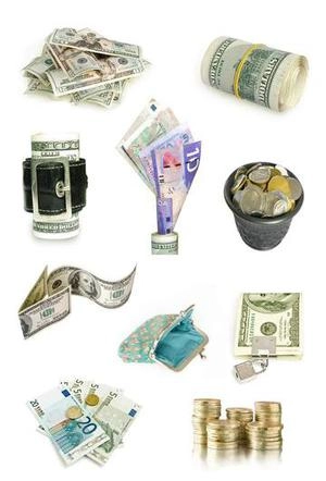 عکس با کیفیت از بسته دلار