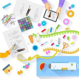 وکتور آرایشی و خیاطی
