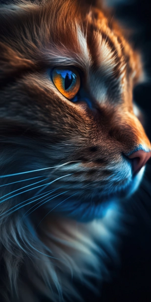 گربه برای بک گراند