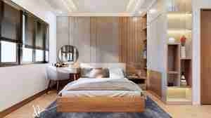 طراحی داخلی اتاق خواب مستر و کودک برای اسکچاپ