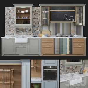 کابینت آشپزخانه هنری Aster Cucine