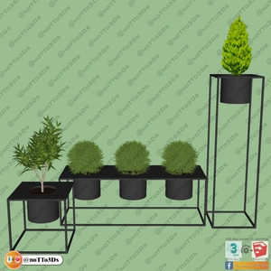 انواع گلدان برای اسکچاپ 13