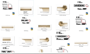 ابزارهای گچبری سر ستون و ستون اسکچاپ