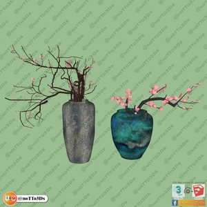 انواع گلدان برای اسکچاپ 4