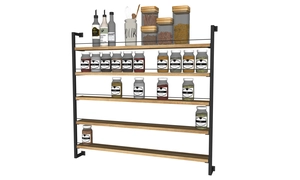 قفسه ادویه برای فروشگاه 5 برای اسکچاپ