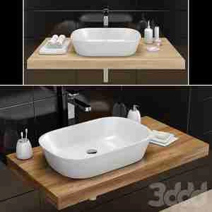 آبجکت روشوی مدرن wash_basin RAVAK | Ceramic O