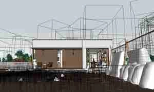 طراحی ویلا مدرن برای اسکچاپ