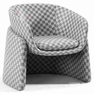 مبل راحتی تک نفره از برند Seba Lounge Davis Furniture برای اسکچاپ
