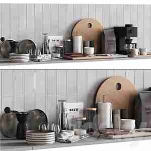 لوازم جانبی دکور آشپزخانه - ظروف و قهوه