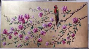 نقاشی روی ورق طلا پروژه ساختمان خیابان پرستار