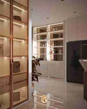 طراحی دکوراسیون لوکس طلایی و لاکچری خانوم بازیگر سوجان