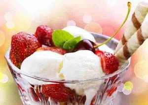 عکس با کیفیت از بستنی