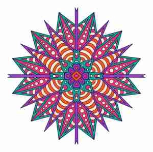 ماندلا Vector Mandala eps