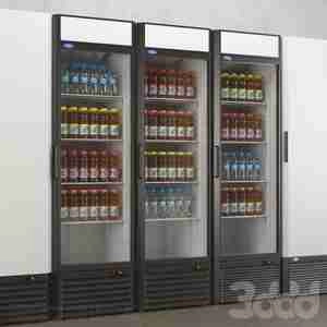 آبجکت یخچال فروشگاهی Refrigerated Capri 0.5