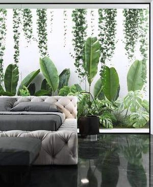 اتاق خواب سبز