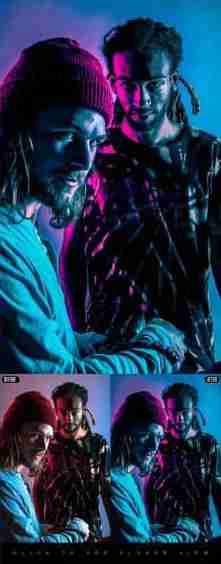 Cyberpunk Photoshop Action اکشن فتوشاپ
