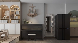 طراحی داخلی نشیمن و آشپزخانه و اتاق خواب به سبک ژاپنی برای اسکچاپ