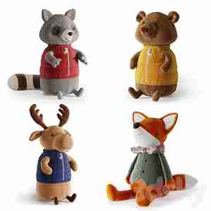 آبجکت عروسک حیوانات برای کودک Plush Toys