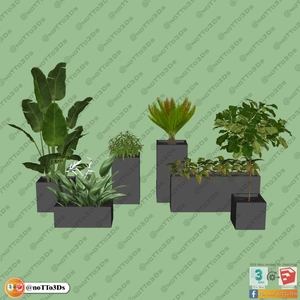 انواع گلدان برای اسکچاپ 14