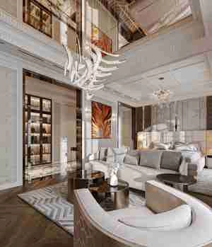 طراحی اتاق خواب و کلوزت لوکس در زعفرانیه تهران