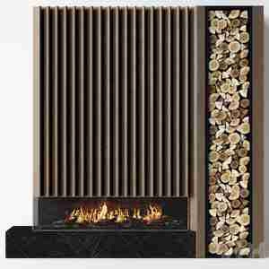 شومینه با طرح مدرنFireplace modern