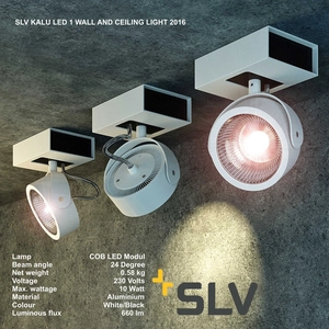 هالوژن قابل تنظیم  SLV KALU LED 1