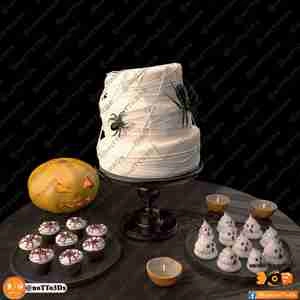 وسایل دکور هالووین برای اسکچاپ