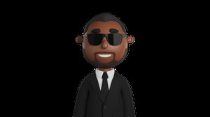 کاراکترمرد عربی 3d گرافیکی