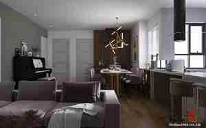 طراحی داخلی فضای نشیمن و پذیرایی برای اسکچاپ