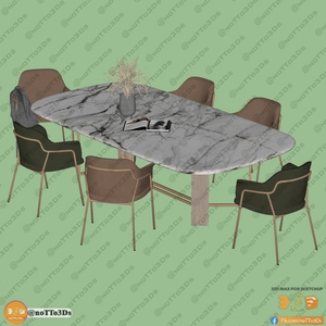 انواع میز و صندلی ناهارخوری برای اسکچاپ