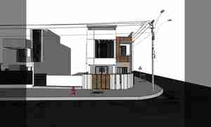 خانه مدرن برای اسکچاپ