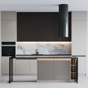 کابینت آشپزخانه آبجکت مدرن.001