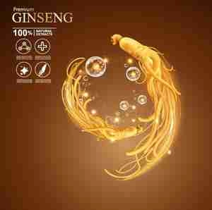 پوستر برای جنسینگ ginseng cosmetics