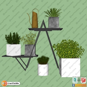 انواع گلدان برای اسکچاپ