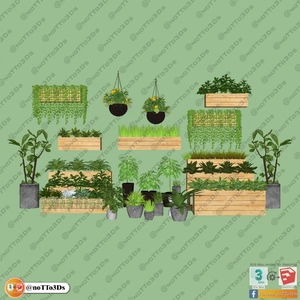 انواع گلدان برای اسکچاپ