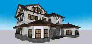 طراحی نما با الهام از سبک کلاسیک مدرن برای اسکچاپ