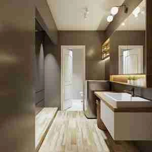 طراحی سرویس بهداشتی و رختشوی‌خانه برای اسکچاپ