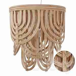 لوستر آویز مدل حصیری