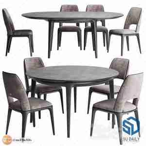 میز و صندلی ناهارخوری  67 برای اسکچاپ