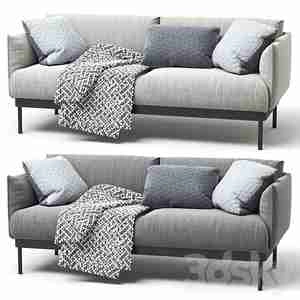 آبجکت مبل سه نفره اسپرت IKEA EPPLARUD Sofa IKEA ÄPPLARYD Sofa