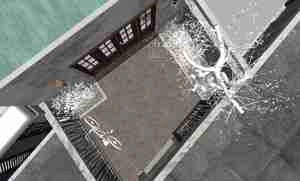 طراحی نما مدرن با دیتیل خیابان برای اسکچاپ