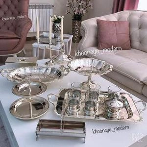 ظروف برنجی روکش نقره