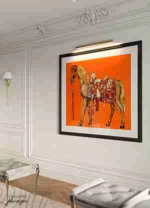 طراحی داخلی فضای نشیمن به سبک نئوکلاسیک برای اسکچاپ