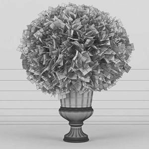 گلدون های بزرگ محوطه ای