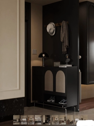 طراحی دکوراسیون با تم مشکی