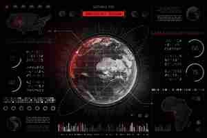 Futuristic UI Kitاینفوگرافی